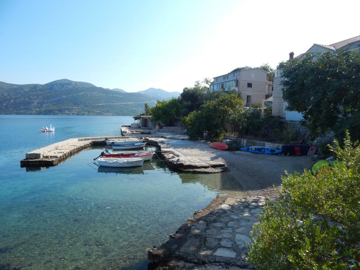 I&J Relaxing Beach Apartments Račišće Bagian luar foto